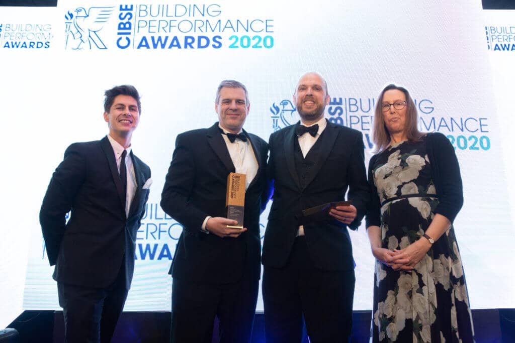 Hysopt wins CIBSE Building Performance Award 2020